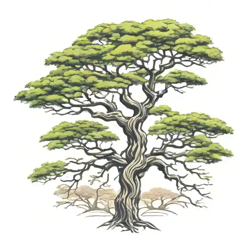 African Tree Acacia Tree