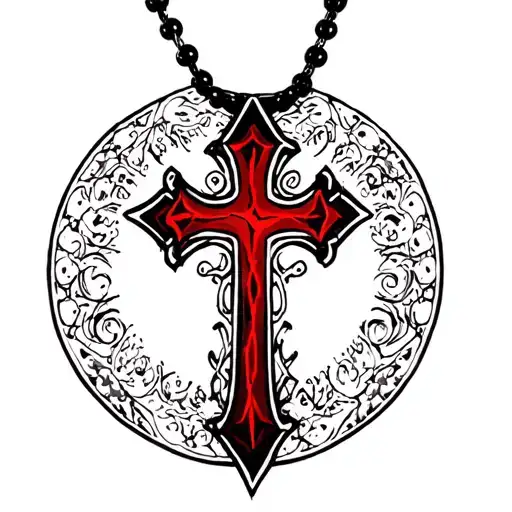 Buffy The Vampire Slayer Cross Necklace