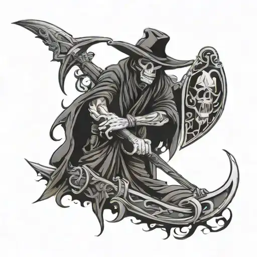 Cowboy Grim Reaper