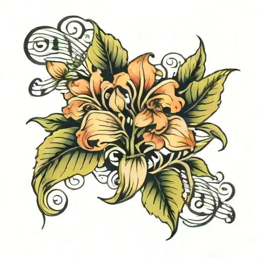 Hyacint With Music Notes