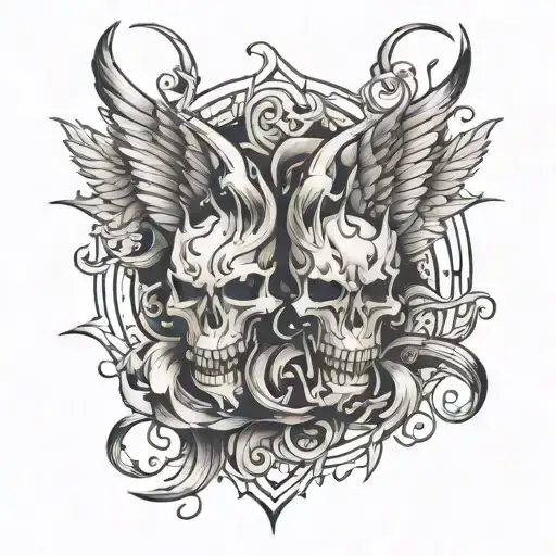 Tattoo Design For Two Male Best Friends It Needs To Be Brave And Powerfull