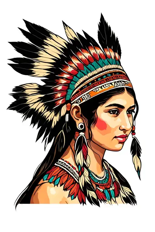 Native American Woman
