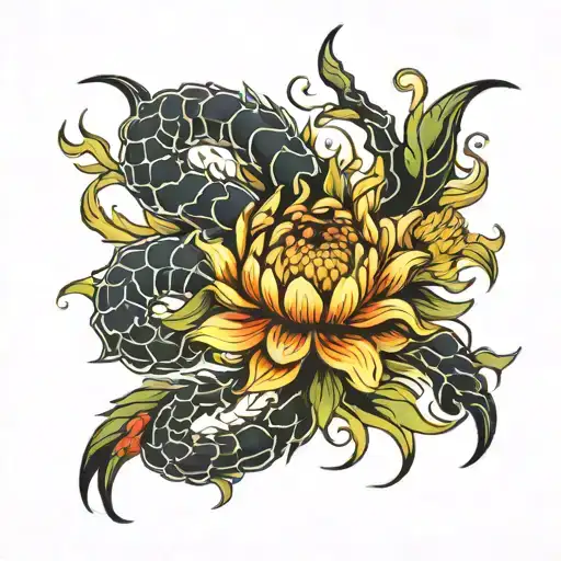 Scorpion Chrysanthemum