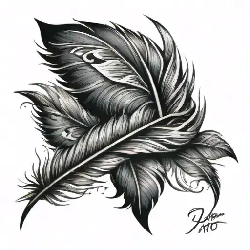 Highly Detailed Feather
