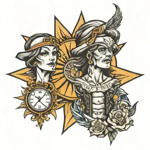 Justice Time Sun Health Family Happy Freedom Trip