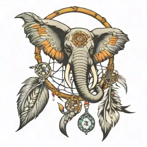 Elephant Key Dreamcatcher