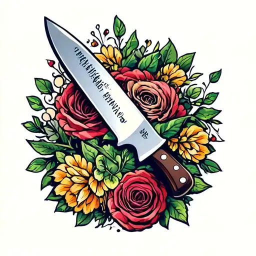 Chef Knife Surrounded