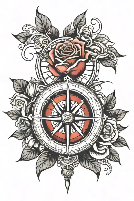 Rose And Compass