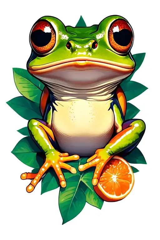 Coqui Frog And Satsuma