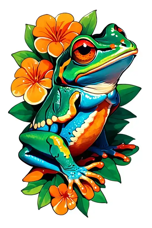 Coqui Frog And Satsuma