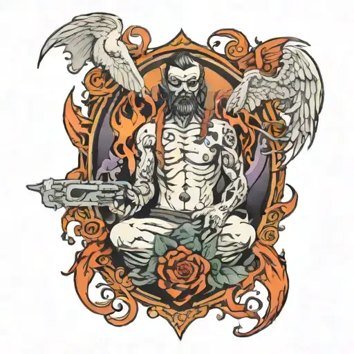 Heaven To Hell Man In The Middle