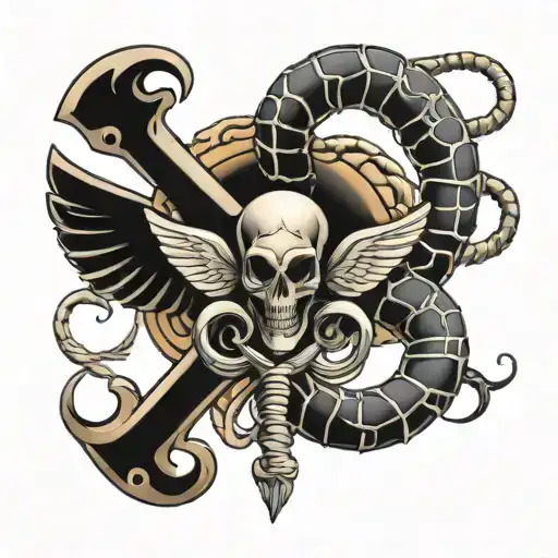 Ankh Und Scorpion Zodiac Sign