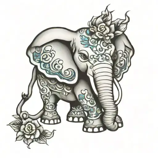 Elephant With Luck