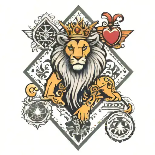 Lion King Of Spades