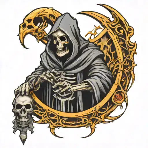 Grim Reaper Imprisoned