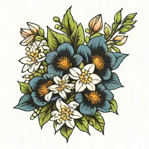 March Birth Flower Bouquet