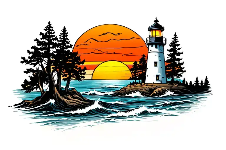 Lighthouse Sunrise