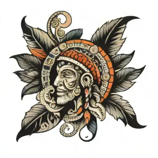 Indian Culture Weaving Elements Like