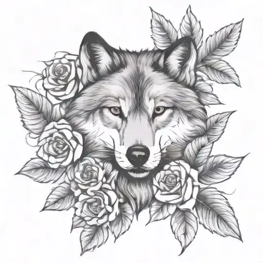 Wolf Roses Mayflowers Hibiscus