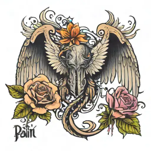 With Pain Comes Strenght Freedom Resilience Faith