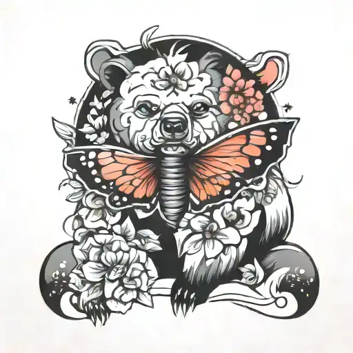 Butterfly Bear