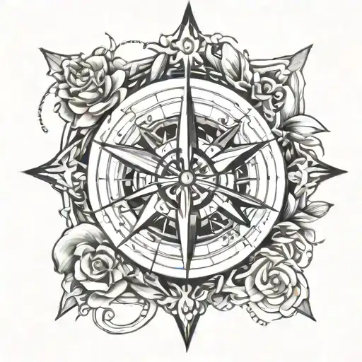 Compass Rose Intertwined