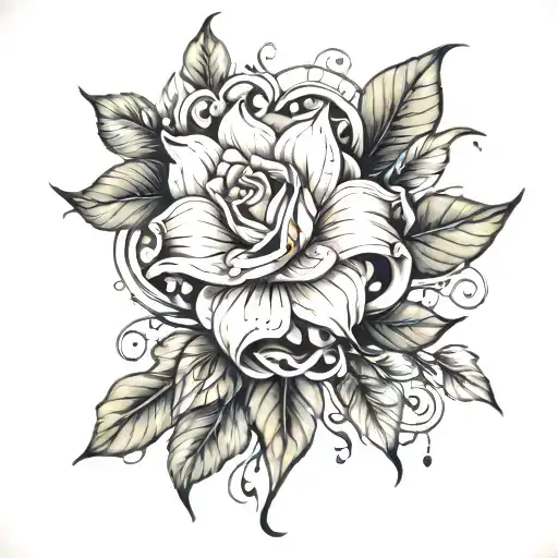 New School Tattoo Design