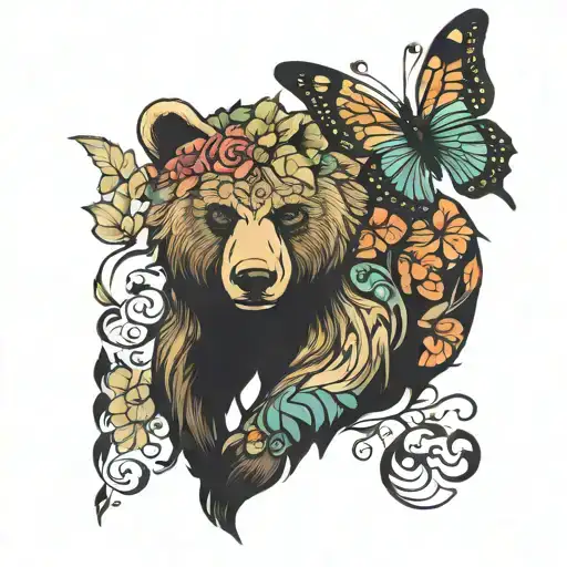 Butterfly Bear