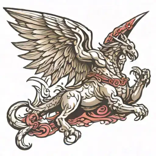 Angel Slaying Dragon