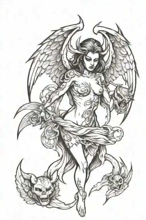 Half Angel Half Demon