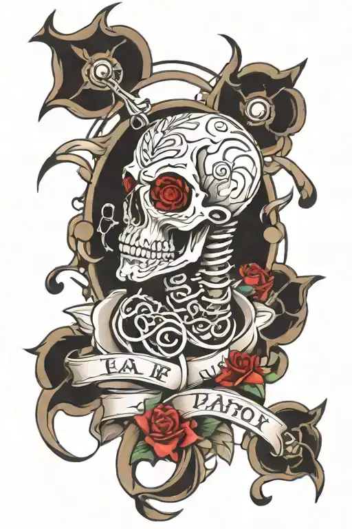 Tribute Tattoo For Father