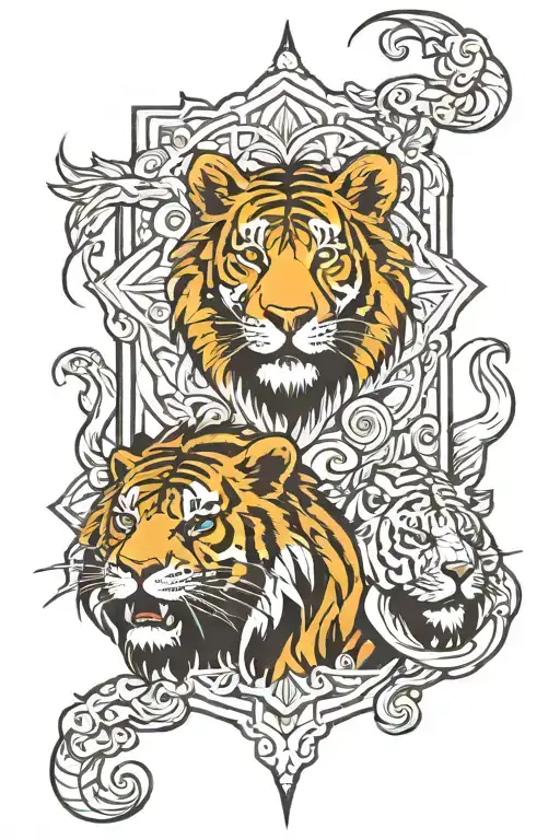 Lion Tiger Puma Hyphard Bear