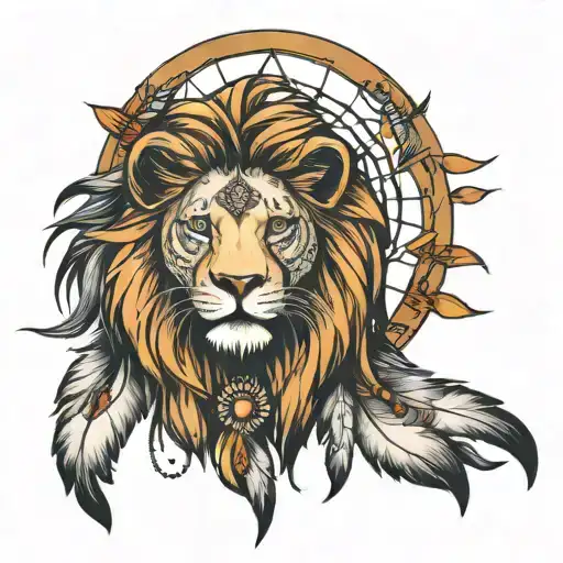 Lion Daughter Dreamcatcher