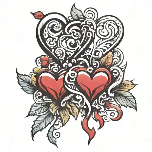 Hearts Symbolizing Love
