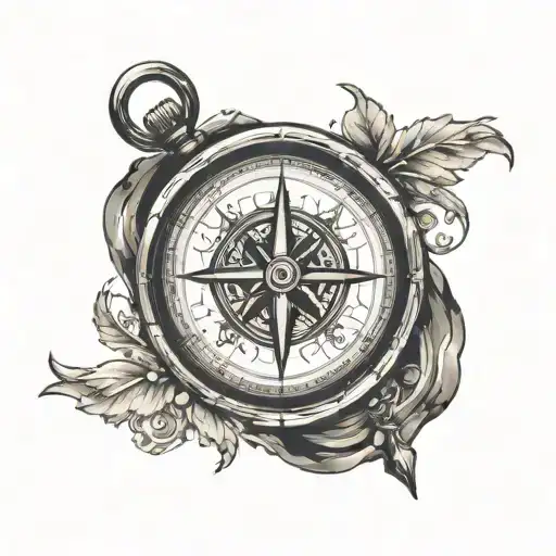 Compass With Map
