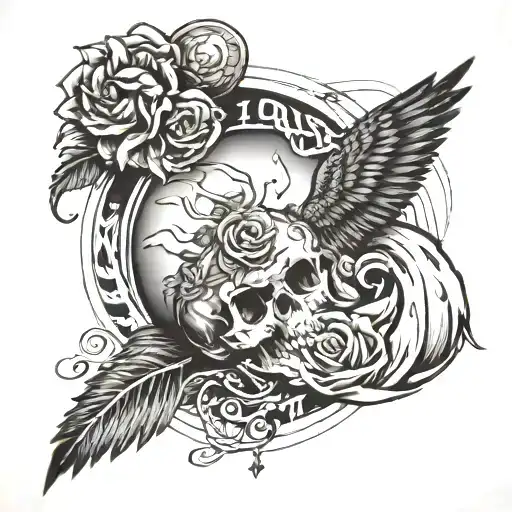 Something Symbolic Of A Father Protecting His Family