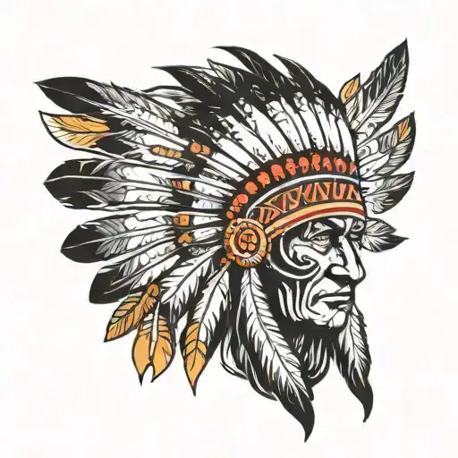 Native American Chief Headress