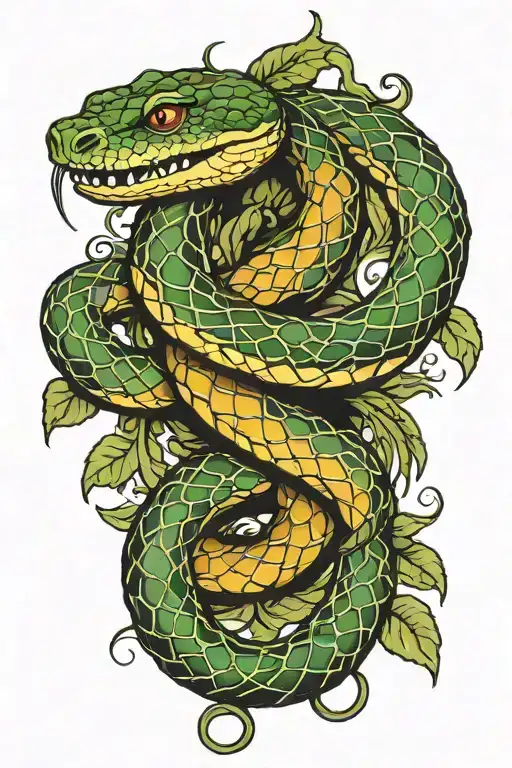 Snake Intertwined