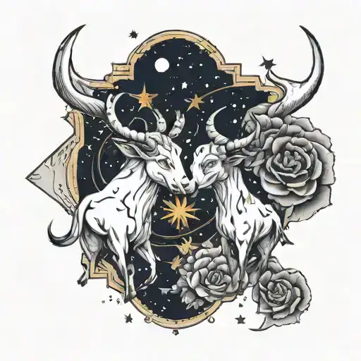 Taurus And Gemini Constellation