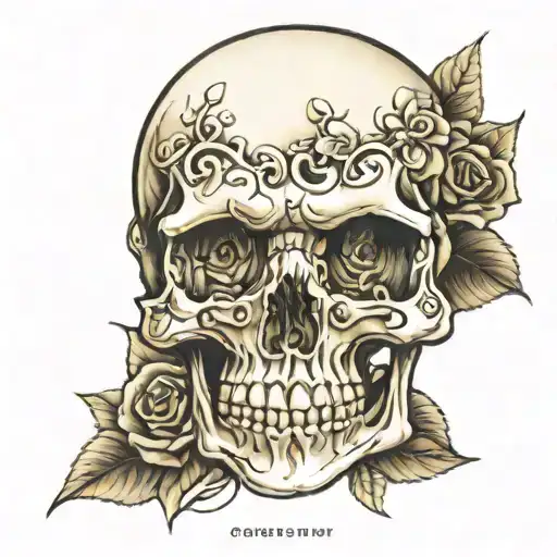 Momento Mori Skull Soft Shading