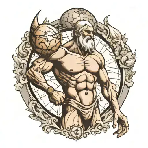 Atlas Holding The Earth