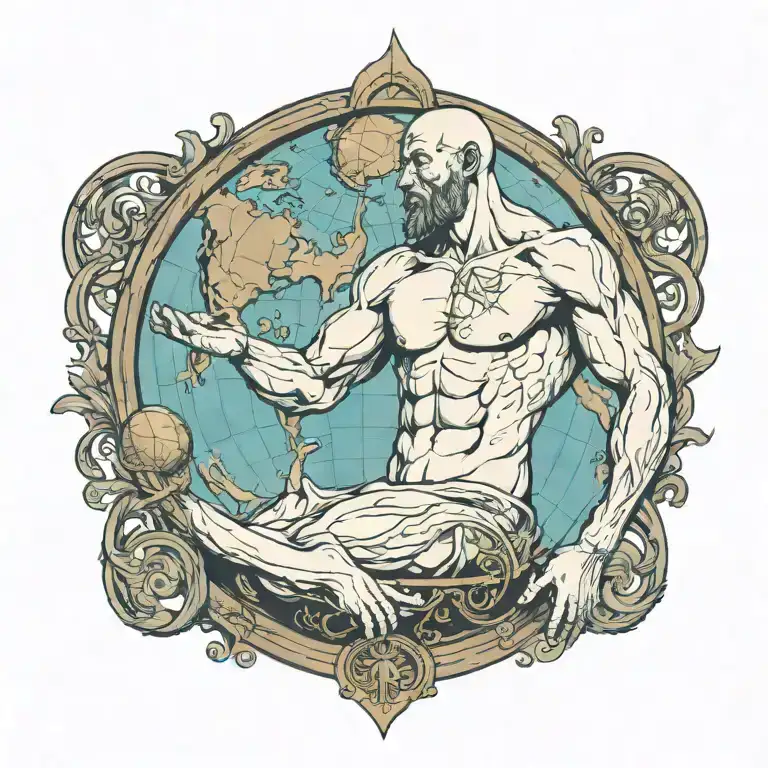 Atlas Holding The Earth