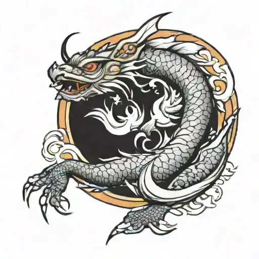 Kio Fish Qnd Dragon