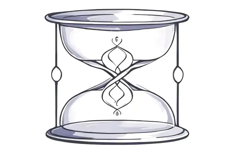 Infinity Symbol Hourglass