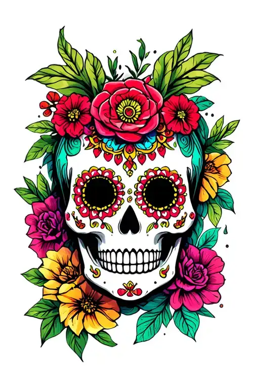 Mexican Sugar Skull
