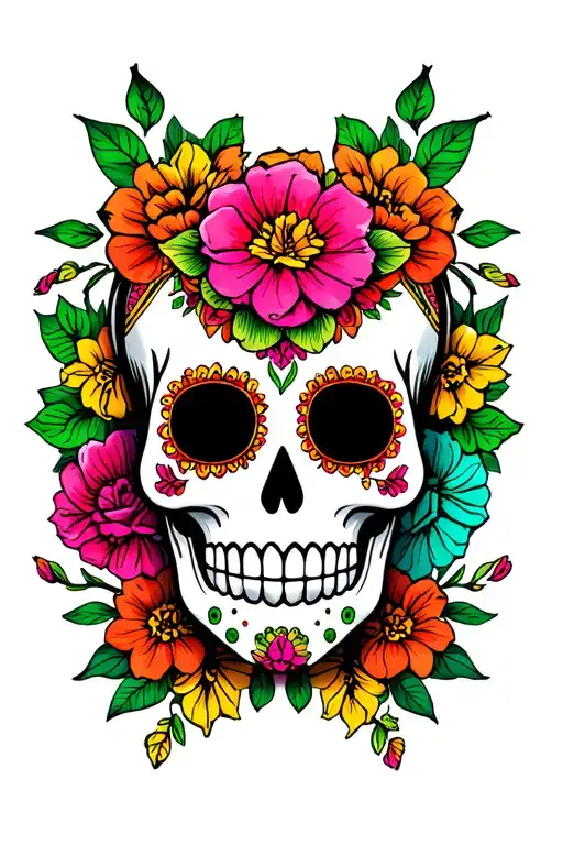 Mexican Sugar Skull