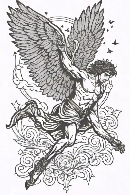 Icarus Falling From Sky