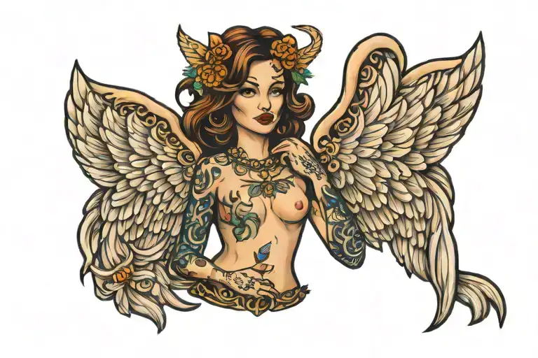 Lawanna H With Angel Wings