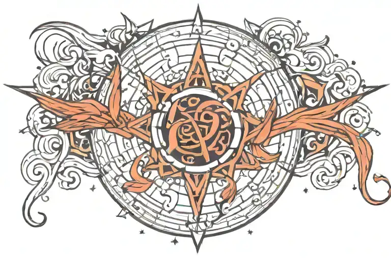 Witchy Celestial Patterns Used For Protection And Safety