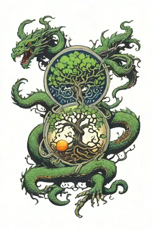 Tree Of Life Dragon Ball